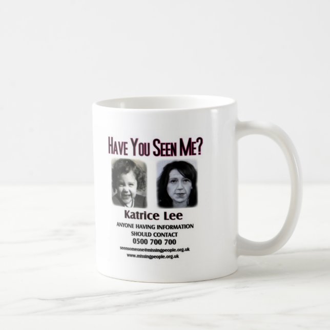 Have You Seen Me Katrice Lee Coffee Mug (Right)