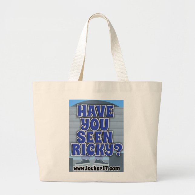 Have You Seen Ricky Large Tote Bag (Front)