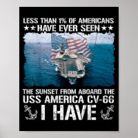 Have you seen sunset from aboard uss america cv-66