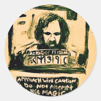 HAVE YOU SEEN THIS WIZARD CLASSIC ROUND STICKER