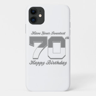 Have you sweetest happy 70th birthday Case-Mate iPhone case