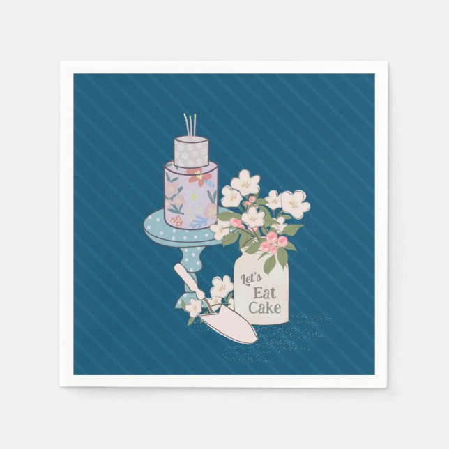 Have Your Cake Birthday Napkin (Front)