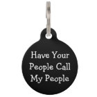 Have Your People Call My People ID Name