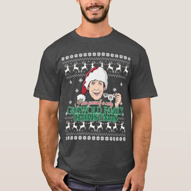 Have yours a merry Griswold Family christmas retro T-Shirt (Front)