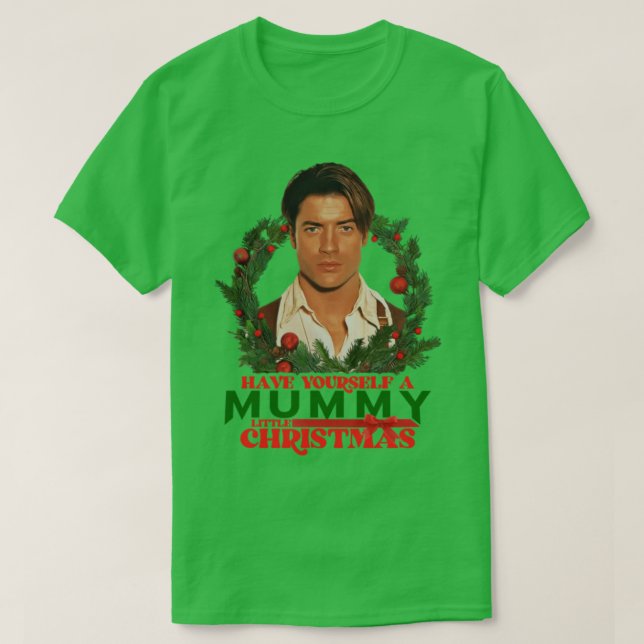 Have Yoursa Mummy Little Christmas T-Shirt (Design Front)