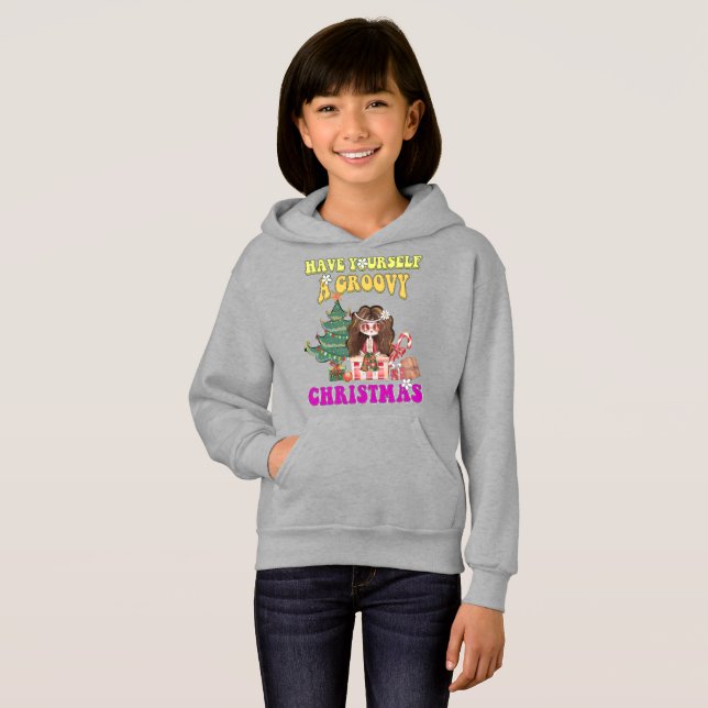 HAVE YOURSELF A GROOVY CHRISTMAS funny 70's style  (Front Full)