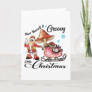 Have Yourself A Groovy Little Christmas Holiday Card