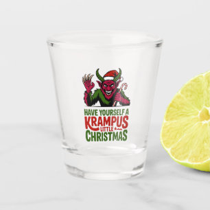 Have Yourself a Krampus Little Christmas Krampus L Shot Glass