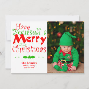 Have Yourself a Merry Christmas Holiday Photo Card