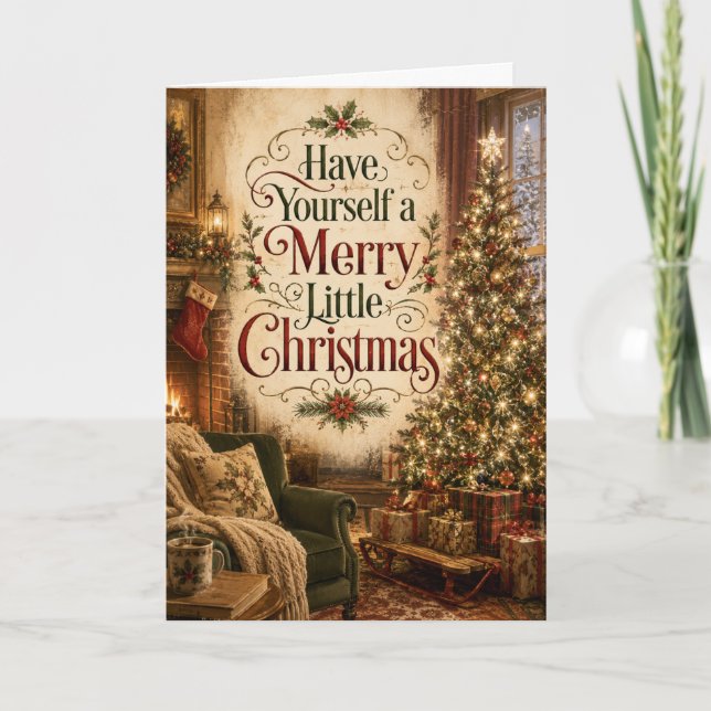 Have Yourself a Merry Little Christmas Card (Front)