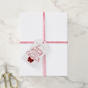 Have Yourself a Merry Little Christmas Holiday Gift Tags