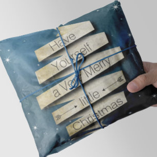 Have Yourself a Merry Little Christmas Stars Tissue Paper