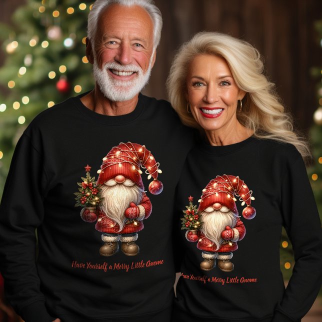 Have Yourself A Merry Little Gnome Sweatshirt (Creator Uploaded)