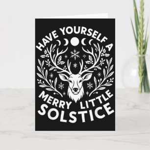 Have Yourself A Merry Little Solstice Christmas Pa Card