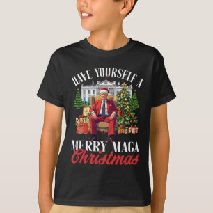 Have Yourself A Merry Mega Christmas Santa Funny T T-Shirt