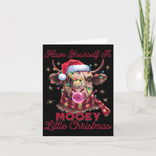 Have Yourself A Mooey Little Christmas Card