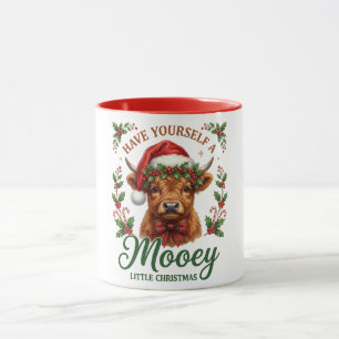 Have Yourself A Mooey Little Christmas  Mug