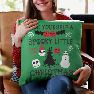 Have Yourself a Spooky Little Christmas Cushion