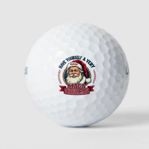 Have Yourself a very Maga Christmas Trump Won  Golf Balls
