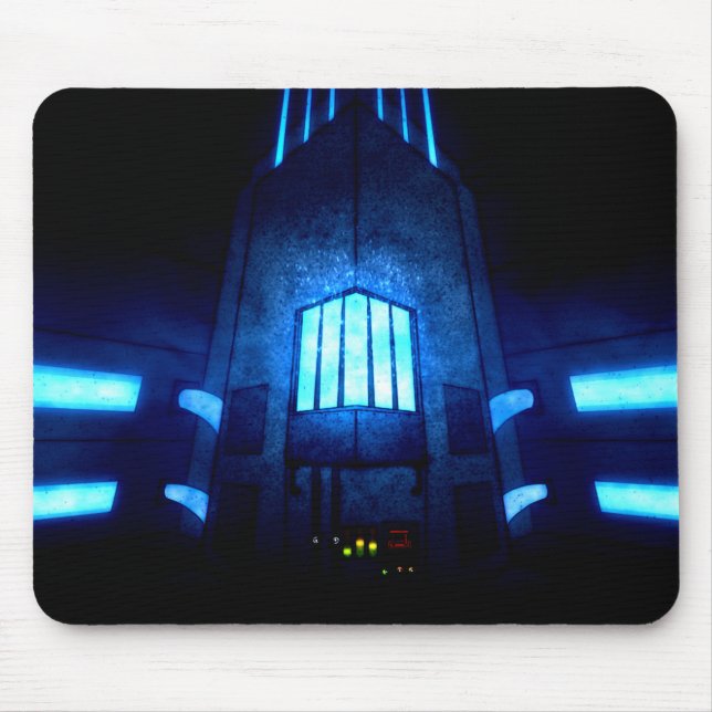 Haven Engine Cold Dominion Desk Matte Mouse Pad (Front)