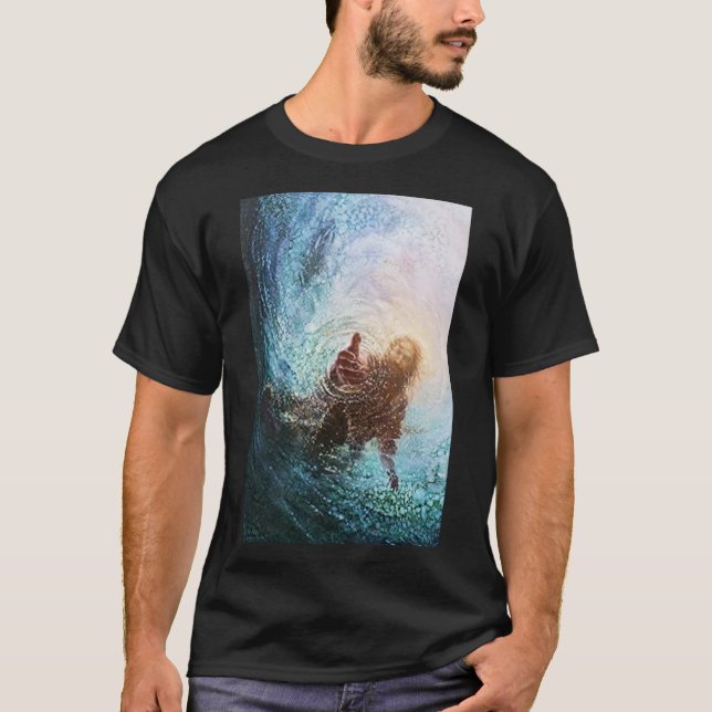 Havenlight Yongsung Kim - The Hand of God Painting T-Shirt (Front)