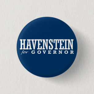 HAVENSTEIN FOR GOVERNOR 2014 3 CM ROUND BADGE
