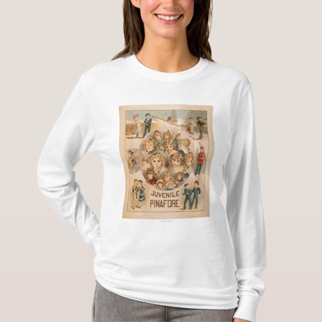 Haverly's New York Juvenile Pinafore Theatre 2 T-Shirt (Front)