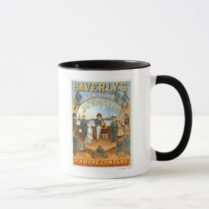 Haverly's New York Juvenile Pinafore Theatre Mug