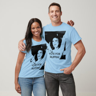 Haviland Stillwill VOTE FOR MUFFIN! Edun t-shirt