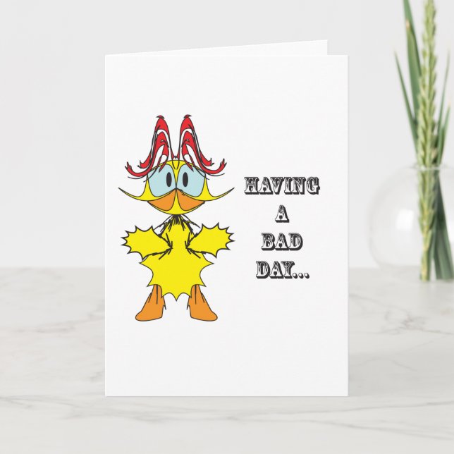 Having a bad day... card (Front)
