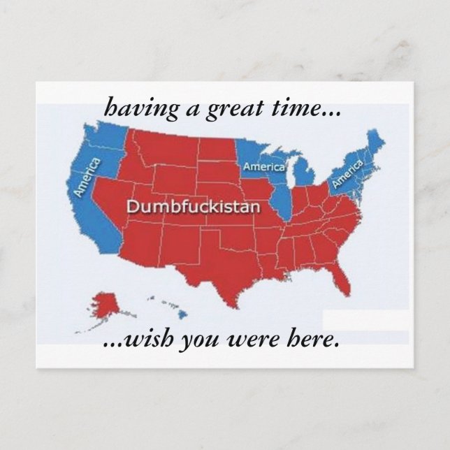 having a great time... postcard (Front)