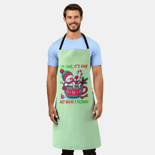 Having A Meltdown Apron