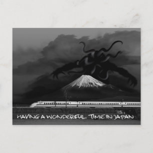 Having a wonderful time in Japan Postcard