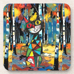 Having An Abstract Kinda Day Coaster