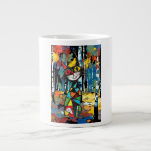 Having An Abstract Kinda Day Large Coffee Mug