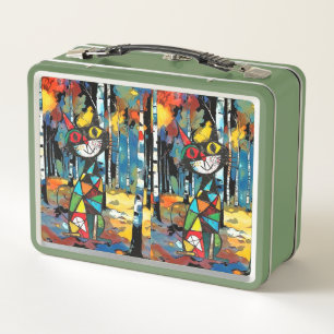 Having An Abstract Kinda Day Metal Lunch Box