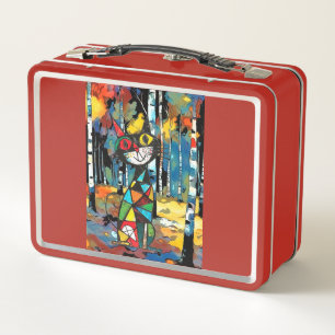 Having An Abstract Kinda Day Metal Lunch Box
