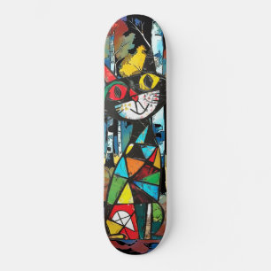 Having An Abstract Kinda Day Skateboard
