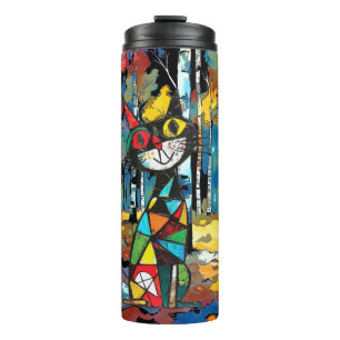 Having An Abstract Kinda Day Thermal Tumbler