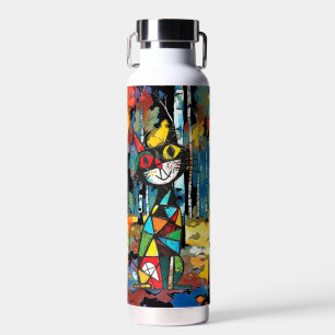 Having An Abstract Kinda Day Water Bottle