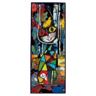 Having An Abstract Kinda Day Wine Gift Bag