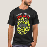 Having Balls 100 Days Tennis Sport School T-Shirt<br><div class="desc">Having Balls 100 Days Tennis Sport School</div>