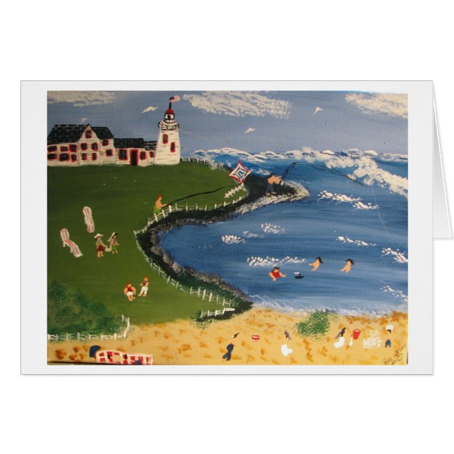 Having Fun on a Hot Summer Day (Front Horizontal)