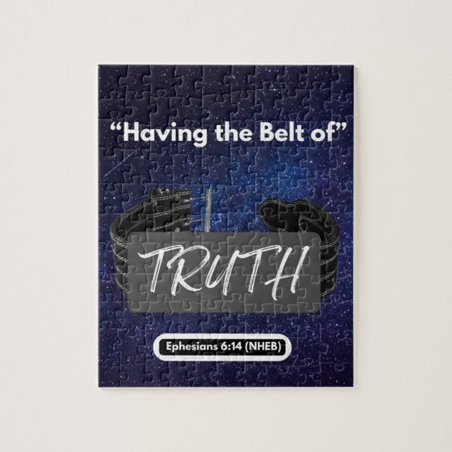 Having the Belt of Truth - 8 x 10 Puzzle (Vertical)