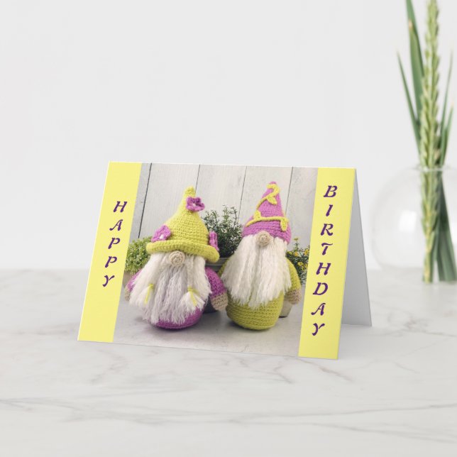 HAVING YOU FOR A "TWIN" BIRTHDAY CARD (Front)