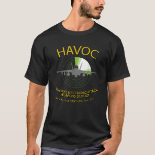 HAVOC Airborne Electronic Attack Weapons School EA T-Shirt