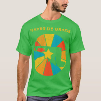 Havre de Grace Maryland Vintage Distressed Souveni T-Shirt