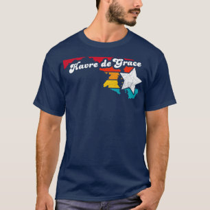 Havre de Grace Maryland Vintage Distressed Souveni T-Shirt