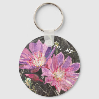 Havre, MT Bitterroot button keychain