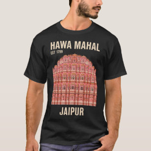 Hawa Mahal Jaipur India Vintage Travel Poster Retr T-Shirt